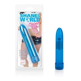 Shane's World Sparkle Vibe Blue 4.5 Inch Compact Multi-Speed Vibrator BULLETS